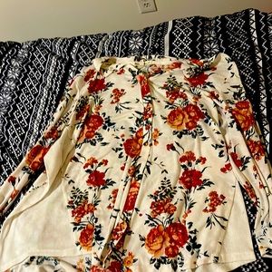 Long sleeve blouse